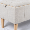 Storage Cube Ottoman: Wholesale Luxury Storage Benches & Stools 多功能储物长凳跨境电商图提示词生成 (5)